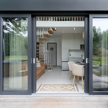 Vilanovka - Z Prywatna Balia Przy Stawie I Lesie Prázdninový dům Wilanowo (Kartuzy)