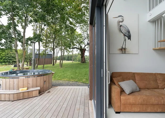 Vilanovka - Z Prywatna Balia Przy Stawie I Lesie Prázdninový dům Wilanowo (Kartuzy)