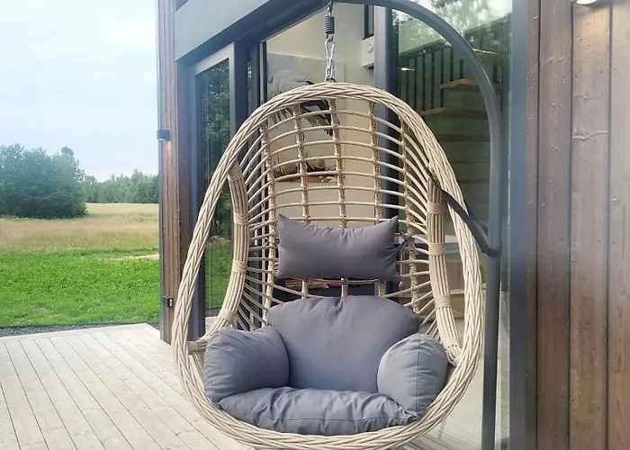 Vilanovka - Z Prywatna Balia Przy Stawie I Lesie Prázdninový dům Wilanowo (Kartuzy)