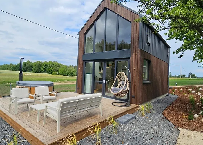 Vilanovka - Z Prywatna Balia Przy Stawie I Lesie Prázdninový dům *