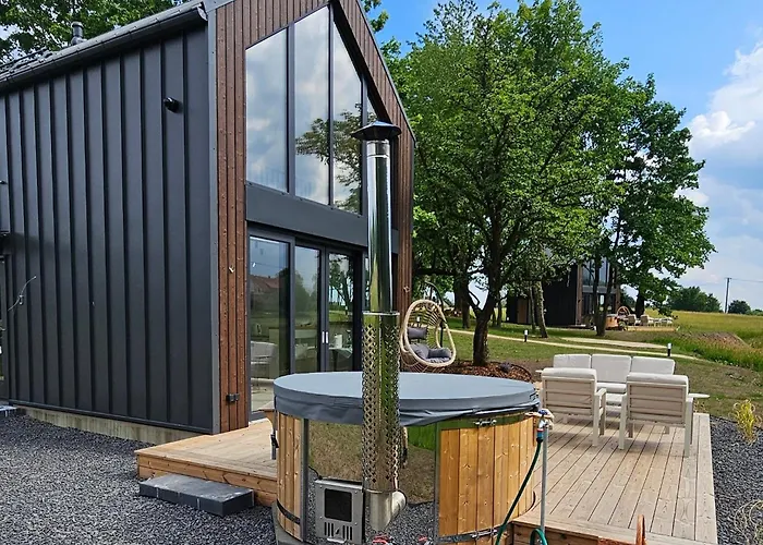 Vilanovka - Z Prywatna Balia Przy Stawie I Lesie Prázdninový dům *