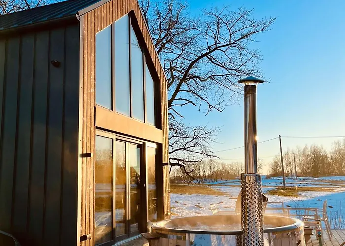 Prázdninový dům Vilanovka - Z Prywatna Balia Przy Stawie I Lesie *